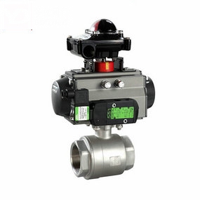 氣動(dòng)螺紋球閥